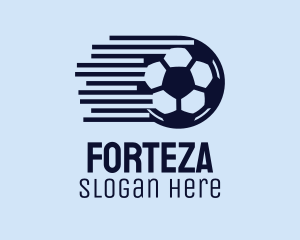 Fast Soccer Ball  logo design