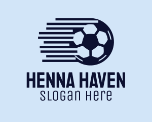 Fast Soccer Ball  logo design