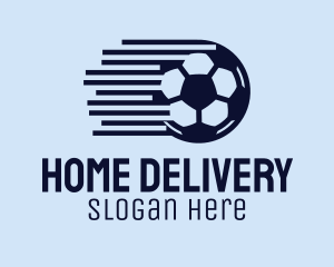 Fast Soccer Ball  logo design