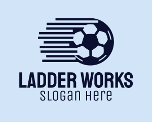 Fast Soccer Ball  logo design