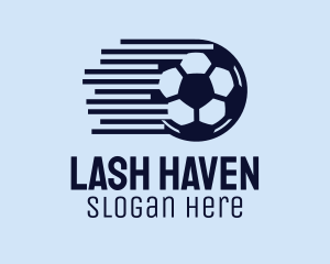 Fast Soccer Ball  logo design