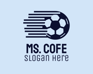 Fast Soccer Ball  logo design