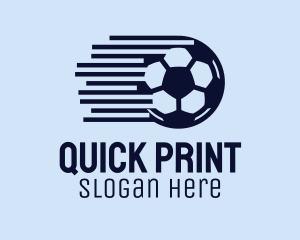 Fast Soccer Ball  logo design