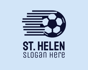 Fast Soccer Ball  logo design