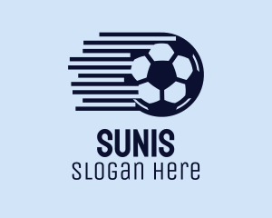 Fast Soccer Ball  logo design