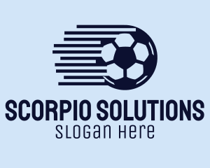 Fast Soccer Ball  logo design