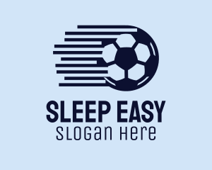 Fast Soccer Ball  logo design