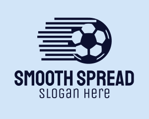 Fast Soccer Ball  logo design