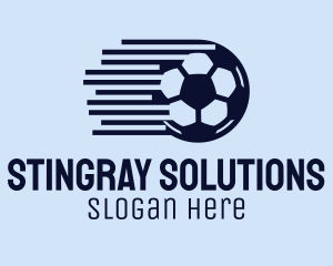 Fast Soccer Ball  logo design