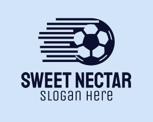 Fast Soccer Ball  logo design