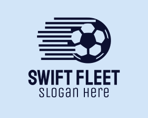 Fast Soccer Ball  logo design