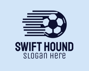 Fast Soccer Ball  logo design