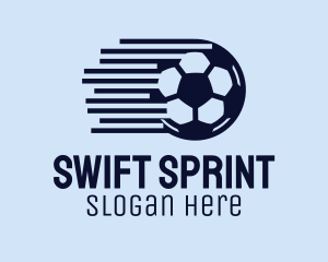 Fast Soccer Ball  logo design