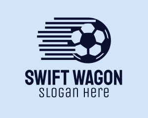 Fast Soccer Ball  logo design