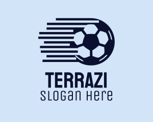 Fast Soccer Ball  logo design