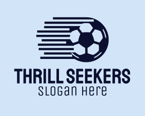 Fast Soccer Ball  logo design