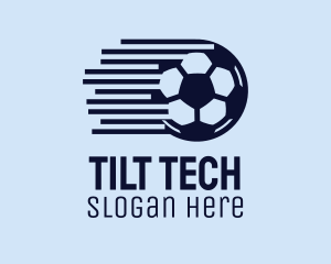 Fast Soccer Ball  logo design