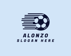 Fast Soccer Ball  logo design