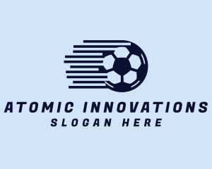 Fast Soccer Ball  logo design