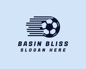 Fast Soccer Ball  logo design