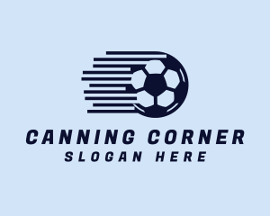 Fast Soccer Ball  logo design