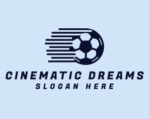 Fast Soccer Ball  logo design