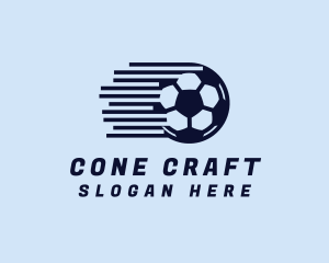 Fast Soccer Ball  logo design