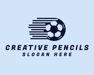 Fast Soccer Ball  logo design