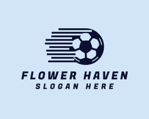 Fast Soccer Ball  logo design