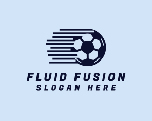 Fast Soccer Ball  logo design