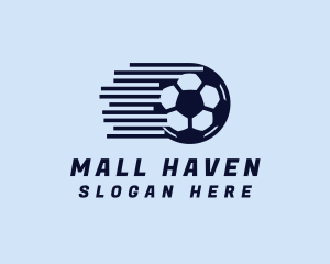 Fast Soccer Ball  logo design