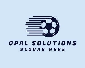 Fast Soccer Ball  logo design