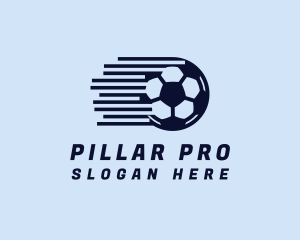 Fast Soccer Ball  logo design