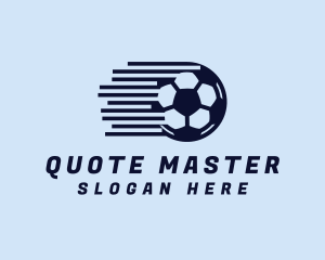 Fast Soccer Ball  logo design