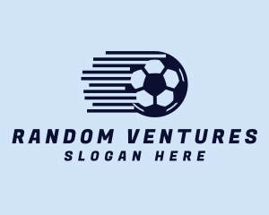 Fast Soccer Ball  logo design