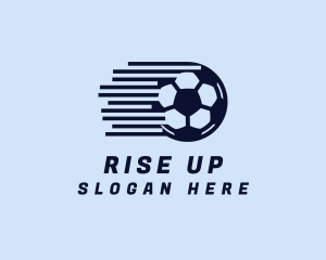 Fast Soccer Ball  logo design