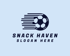 Fast Soccer Ball  logo design