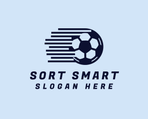 Fast Soccer Ball  logo design