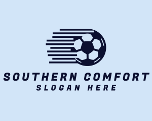 Fast Soccer Ball  logo design