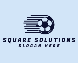 Fast Soccer Ball  logo design