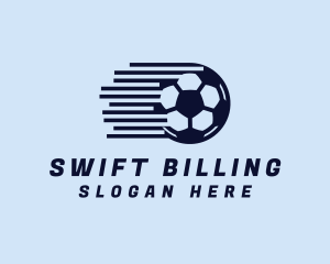 Fast Soccer Ball  logo design