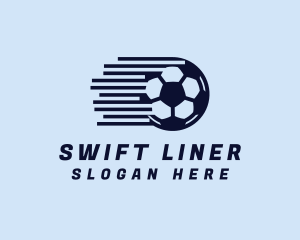 Fast Soccer Ball  logo design