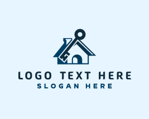 Mortgage - House Key Security logo design