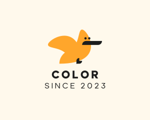 Pet Shop - Funny Simple Bird logo design