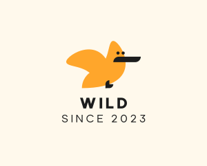 Bird - Funny Simple Bird logo design