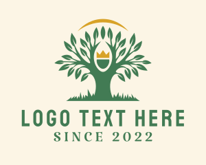 Eco Friendly - Royal Foundation Tree logo design