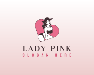 Sexy Bikini Lady logo design