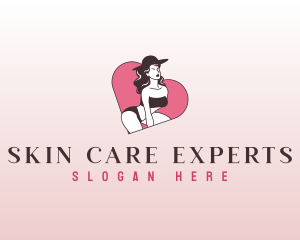 Sexy Bikini Lady logo design