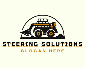 Skid Loader Demolition logo design