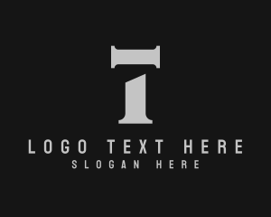 Premium Business Letter T logo design